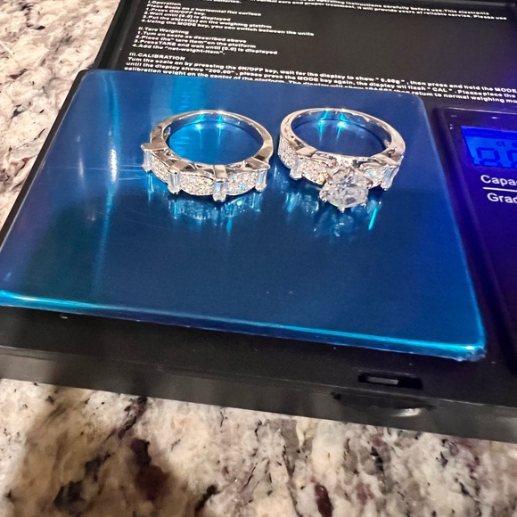 Wedding Ring/Engagement Set - Picture 9 of 9